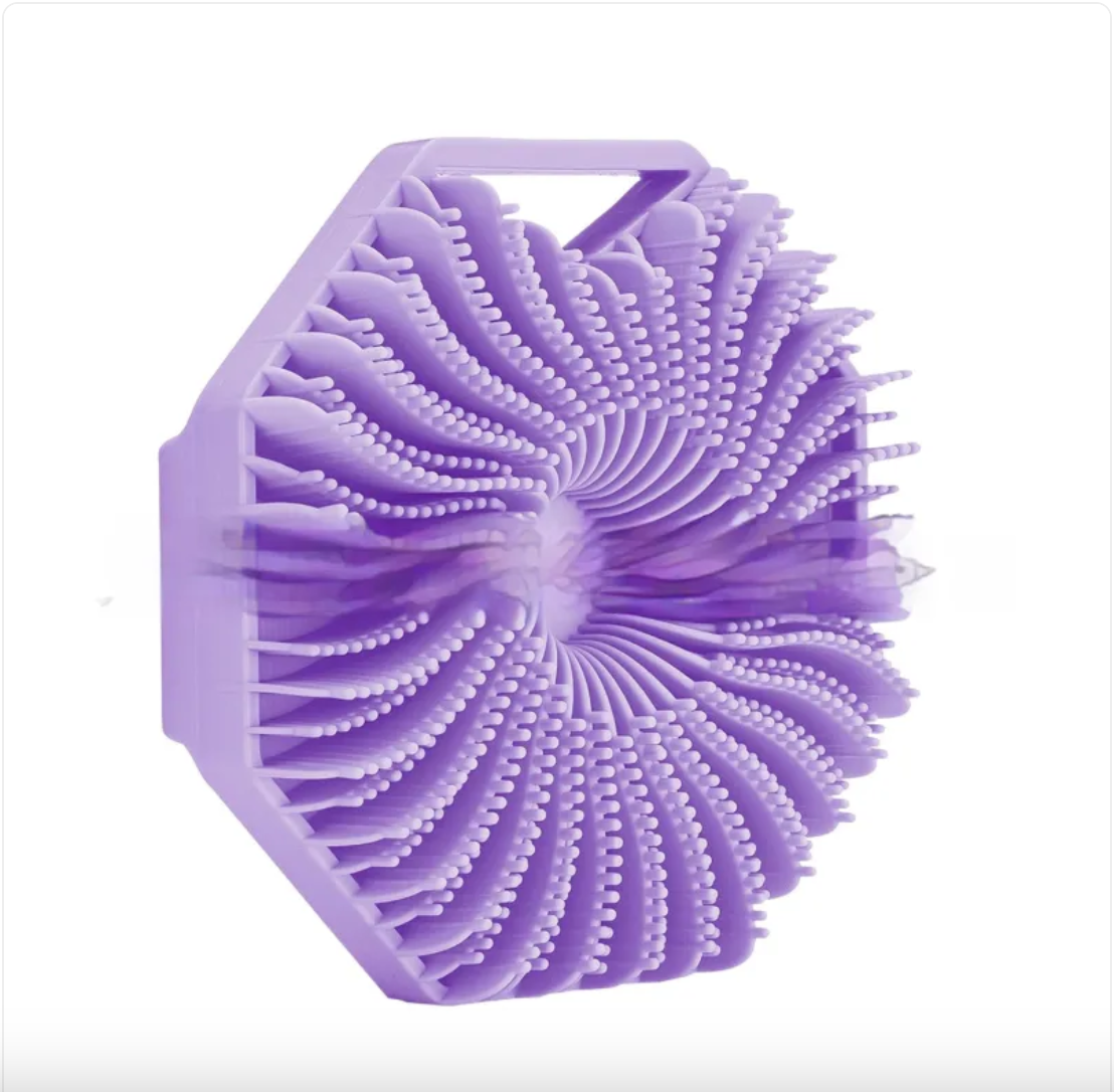 Silicone Spa Bath Brush – Back Scrubber & Body Massage Tool