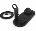 QuadCharge Stand – 4-in-1 Wireless Charging Station for Phone, Earbuds & Smartwatch