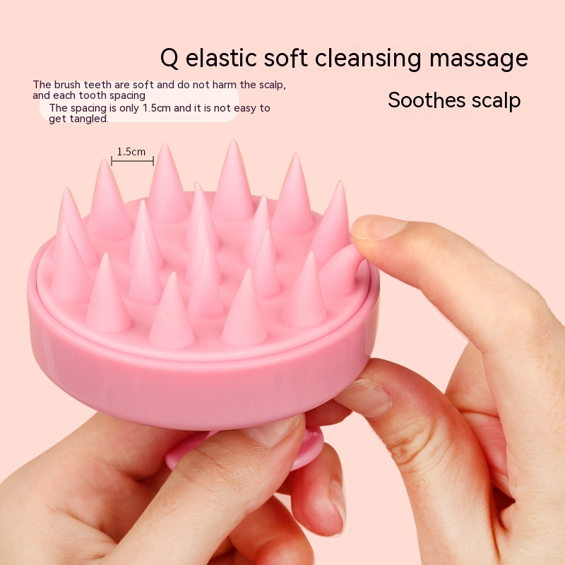 ScalpRevive Silicone Scalp Massager Brush – Deep Clean Hair Care Tool