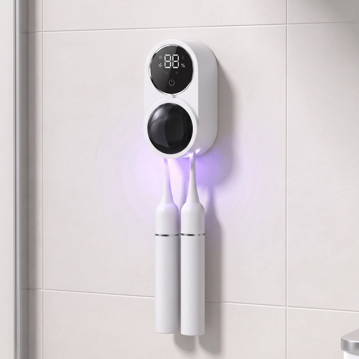 UV CleanBrush Sanitiser – Smart Toothbrush Sterilising Station